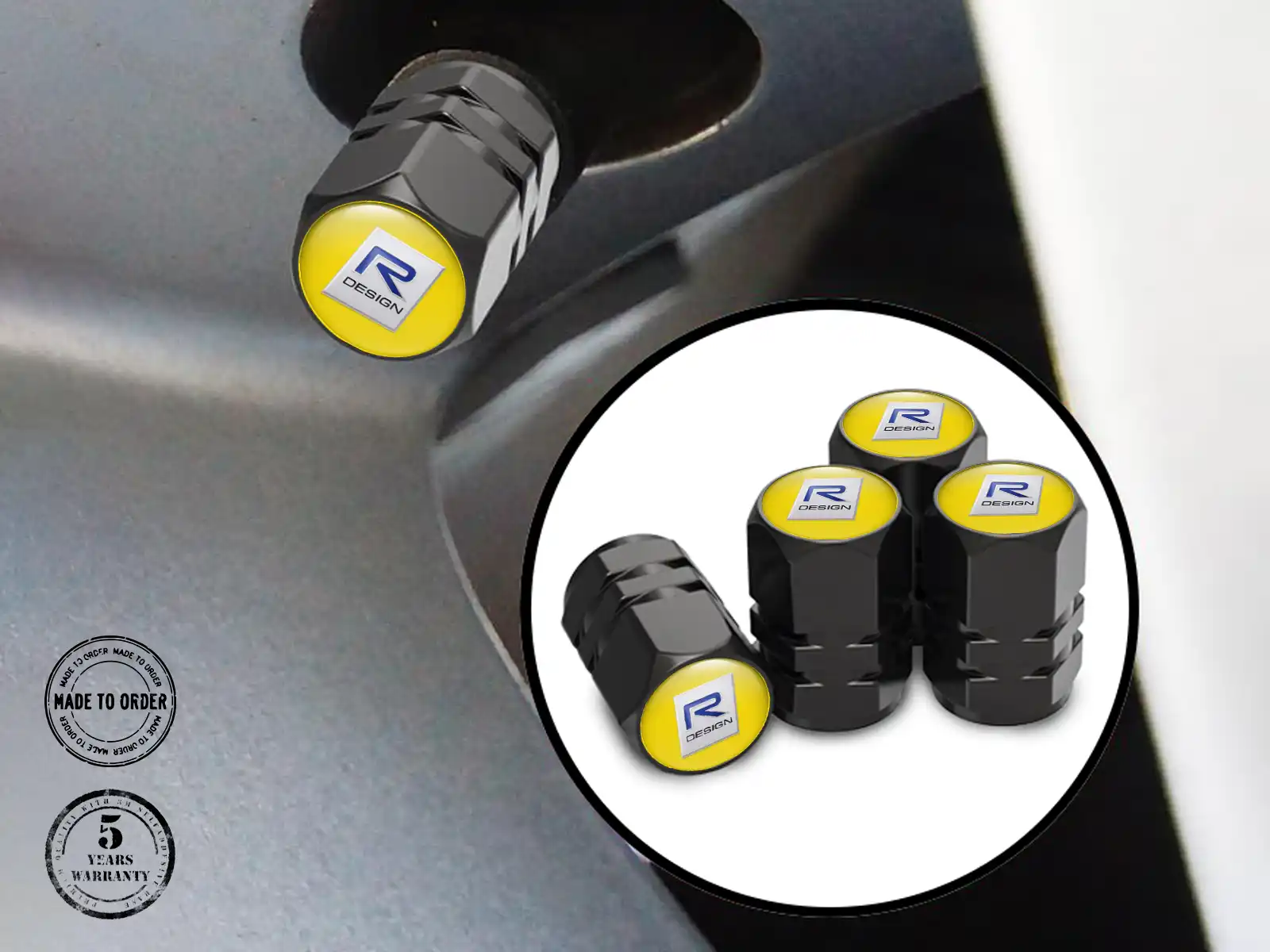 Volvo Protections Valve Pneus SUV Style Custom